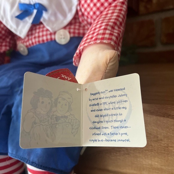 ❤️25” 80th BIRTHDAY RAGGEDY ANDY COLLECTOR EDITION‼️FINAL SALE - Picture 6 of 8